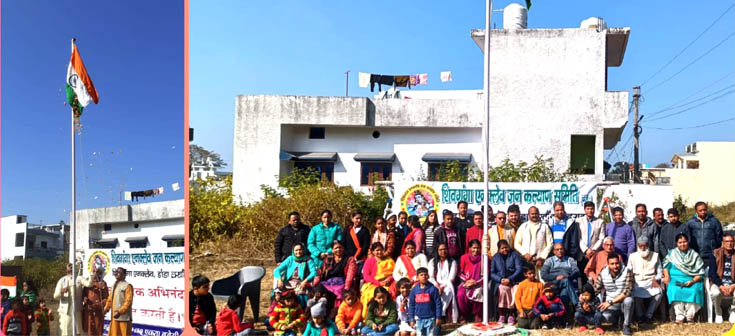 74th Republic Day celebrated with pomp and gaiety in Sivagangai Enclave