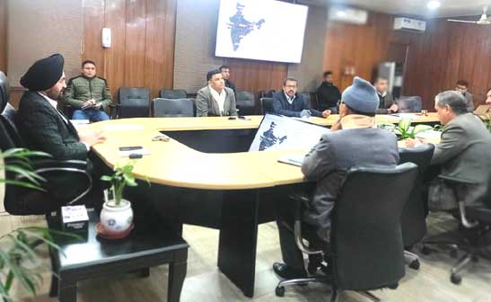 Chief Secretary Dr. S.S. Sandhu had a detailed discussion with the tourism department on future possibilities in the field of tourism in the state.