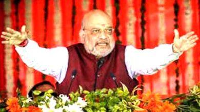 Union Home Minister Amit Shah lashed out at Congress and Left in Tripura