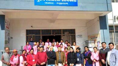 A 30-member team of Garhwal Division's best ASHA and ASHA Facilitator arrived for a visit to the district