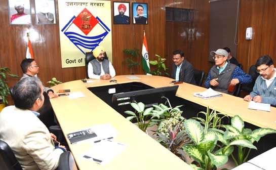 Chief Secretary Dr. S.S. Sandhu reviewed the progress of tunnel parking to be built in the state