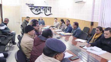 Road Safety Committee meeting organized under the chairmanship of District Magistrate Mayur Dixit