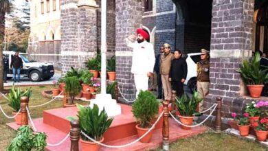 Governor Lieutenant General (Retd) Gurmeet Singh reached Raj Bhavan Nainital