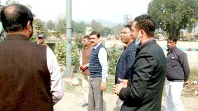 District Magistrate Vinay Shankar Pandey conducted a comprehensive inspection of the entire fair area in view of Sharadiya Kanwar/Mahashivratri festival