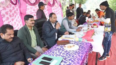 Multipurpose camp organized in Mathkudi Sain, Gram Panchayat Pangriana, Development Block Bhilangana