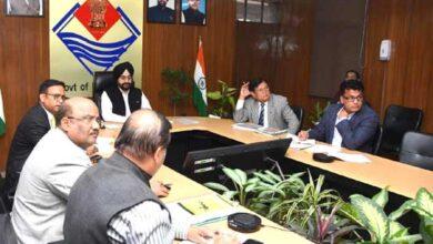 मुख्य सचिव डॉ० एस.एस. संधु की अध्यक्षता में संपन्न हुई एनजीटी द्वारा मसूरी की धारण क्षमता एवं सुरक्षा उपायों को लेकर गठित 9 सदस्यीय समिति की प्रथम बैठक