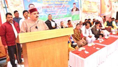 In-charge minister Satpal Maharaj gifted development schemes worth 30 crore 83 lakh 19 thousand to district Haridwar