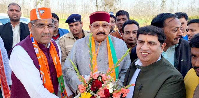 In-charge Minister Maharaj participated in Haridwar and Roorkee District BJP Working Committee