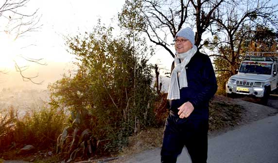 Morning Walk_+CM Dhami_Champawat_Uttarakhand