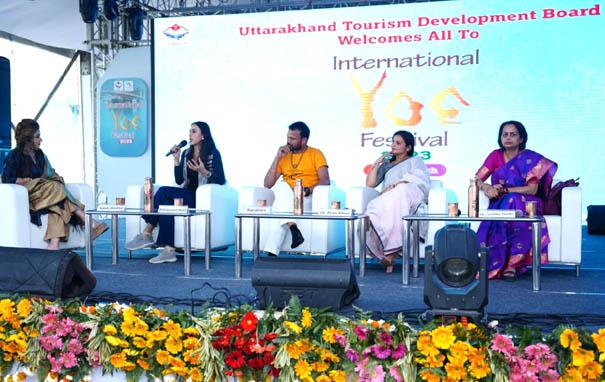 On the second day of the International Yoga Festival-2023, experts gave information on various topics