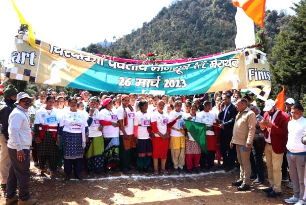 Successfully organized 'Chirbitia Mountain Half Marathon Race' organized by Pahal Himalaya Sanstha in collaboration with District Administration and Hans Foundation