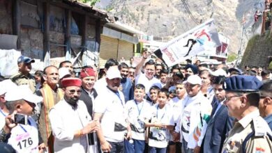 जोशीमठ में शुरू हुई दो दिवसीय औली मैराथन प्रतियोगिता