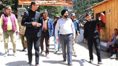 Chief Secretary Dr. S.S. Sandhu visits Nelong and Jadung villages near Tibet border