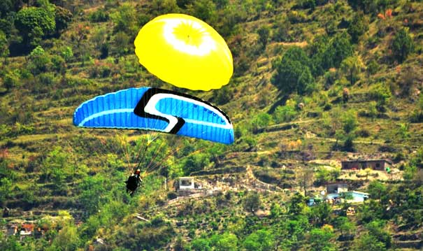 Paragliding SIV training