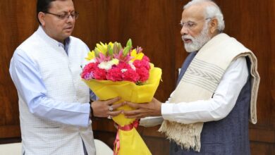 Chief Minister Pushkar Singh Dhami paid a courtesy call on Prime Minister Narendra Modi in New Delhi