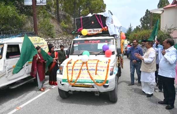 MLA Kishore Upadhyay inaugurated the district level Kharif Farmers Festival-2023 program in New Tehri