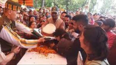 असिस्टेंट कमांडेंट टीकम सिंह नेगी का पार्थिव शरीर पहुंचा देहरादून