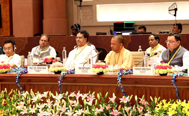 Chief Minister Dhami participated in the 8th meeting of the Governing Council of NITI Aayog chaired by the Prime Minister.