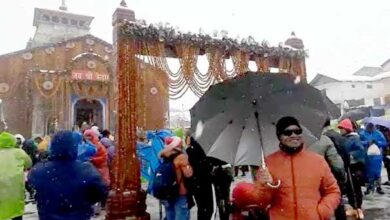 Chardham Yatra 2023_Snowfall in Kedarnath