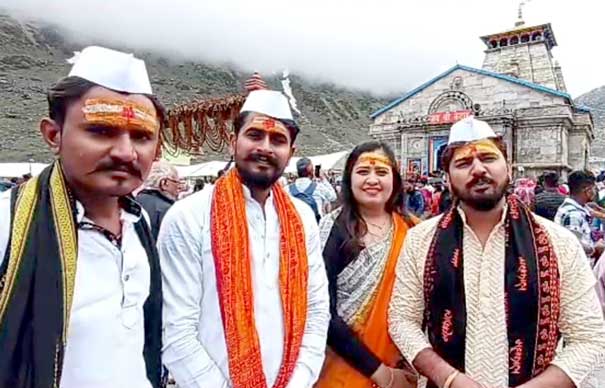 Pilgrims who came from different states of the country to visit Shri Kedarnath Dham shared their experiences