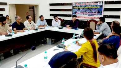 A meeting of District Udyog Mitra Samiti was organized under the chairmanship of CDO Prateek Jain.