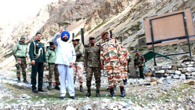 Governor Lt. General (Retd) Gurmeet Singh visited the remote and border villages of Pithoragarh district Gunji, Nabidhang, Kuti and Jeolikong