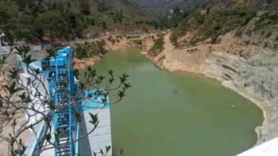 Terrestrial inspection of Tharkot lake_DM Pithoragarh