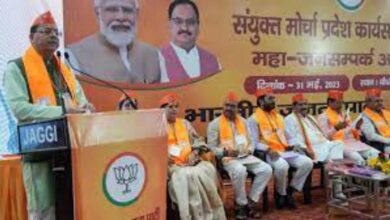 मुख्यमंत्री धामी ने नरेन्द्र मोदी को तीसरी बार प्रधानमंत्री बनाने का कार्यकर्ताओं को संकल्प दिलाया