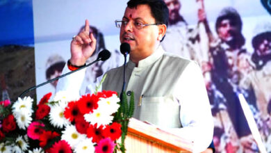 मुख्यमंत्री धामी ने कारगिल विजय दिवस (शौर्य दिवस) पर गाँधी पार्क में आयोजित कार्यक्रम में शहीद स्मारक पर कारगिल शहीदों को अर्पित की श्रद्धांजलि