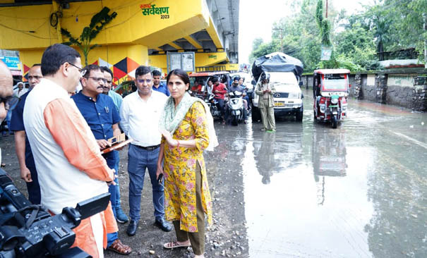 Chief Minister Pushkar Singh Dhami did surprise inspection of rain affected areas