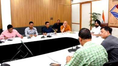 Chief Secretary Dr. S.S. Sandhu reviews Kedarnath reconstruction works