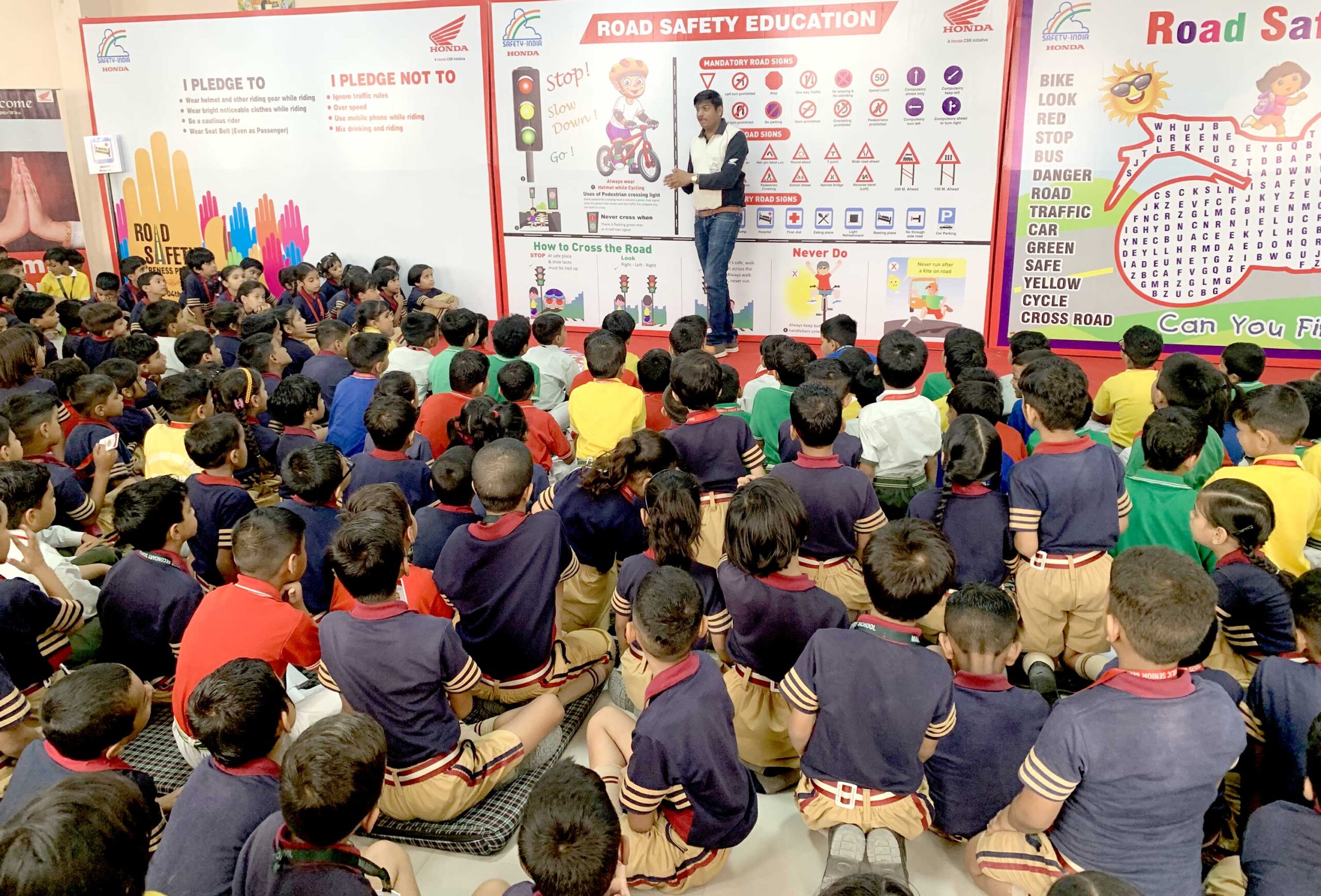 Honda Motorcycle & Scooter India organizes road safety awareness campaign in Haridwar