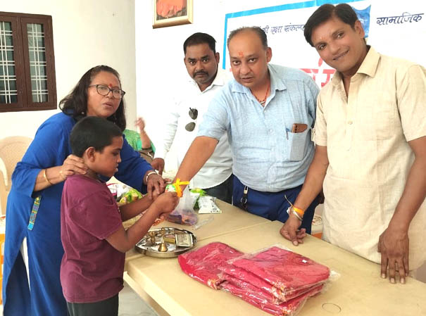 Rakshabandhan with mentally challenged children