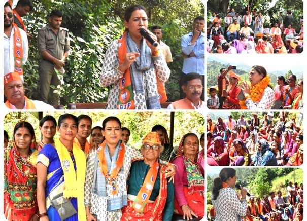 Cabinet Minister Rekha Arya appealed to the public to make Parvati Das win with a huge vote in the by-election.