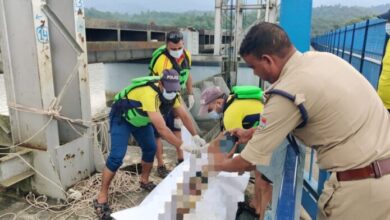 पशु लोक बैराज से बरामद किया एक महिला का शव