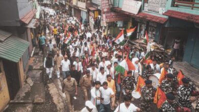 भारत-नेपाल सीमा पर निकली “हिटो बॉर्डर” तिरंगा यात्रा