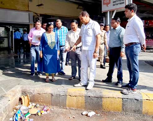 Urban Development and Housing Minister Dr. Premchand Aggarwal inspected ISBT