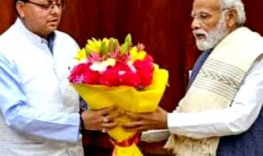 Chief Minister Dhami congratulated Prime Minister Narendra Modi on his birthday.