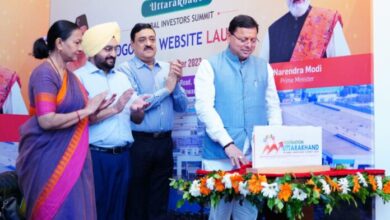 मुख्यमंत्री धामी ने उत्तराखण्ड ग्लोबल इन्वेस्टर्स समिट का लोगो और वेबसाईट को किया लॉन्च