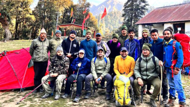 The District Magistrate took stock of the arrangements after walking 60 kilometers on Roopkund Track for four days.