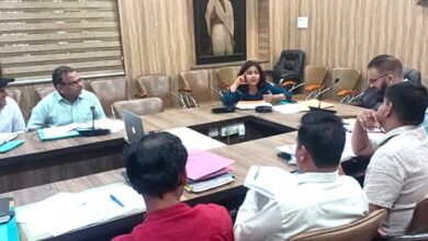 District Water Sanitation Mission meeting held under the chairmanship of CDO Jharna Kamthan