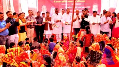 Kanya Puja was completed in Dharampur Assembly_Mahanagar Adhyaksh Siddharth Aggarwal