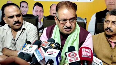 कैबिनेट मंत्री गणेश जोशी ने चार दिवसीय पिथौरागढ़ दौरे को लेकर हल्द्वानी में की प्रेस कॉन्फ्रेंस