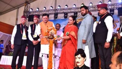 मुख्यमंत्री पुष्कर सिंह धामी ने लखनऊ में किया उत्तराखंड महोत्सव का शुभारंभ