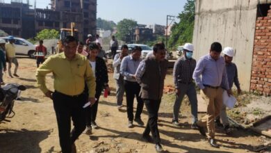 एमडीडीए की विभिन्न परियोजनाओं का अपर मुख्य सचिव ने किया निरीक्षण