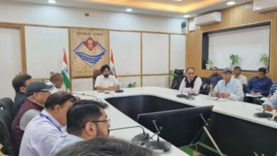 मुख्य सचिव डॉ. एस.एस. संधु ने नाबार्ड से ऋण के लक्ष्यों के सम्बन्ध में समीक्षा की