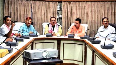 Agriculture Minister Ganesh Joshi held a meeting with officials of Assam State Agricultural Marketing Board in Guwahati