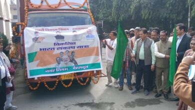 शहरी विकास मंत्री डॉ. प्रेमचन्द अग्रवाल ने विकसित भारत संकल्प यात्रा का किया शुभारम्भ