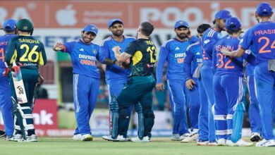 टी20 सीरीज के दूसरे मुकाबले में भारत ने ऑस्ट्रेलिया को 44 रन से हराया 