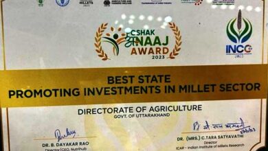 "Best State" award for Nutritious Grain Award-2023